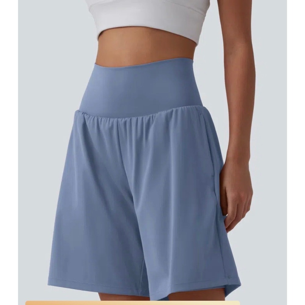 Halara Women's SoftlyZero Airy Super High Rise Waisted Yoga Shorts Sz M